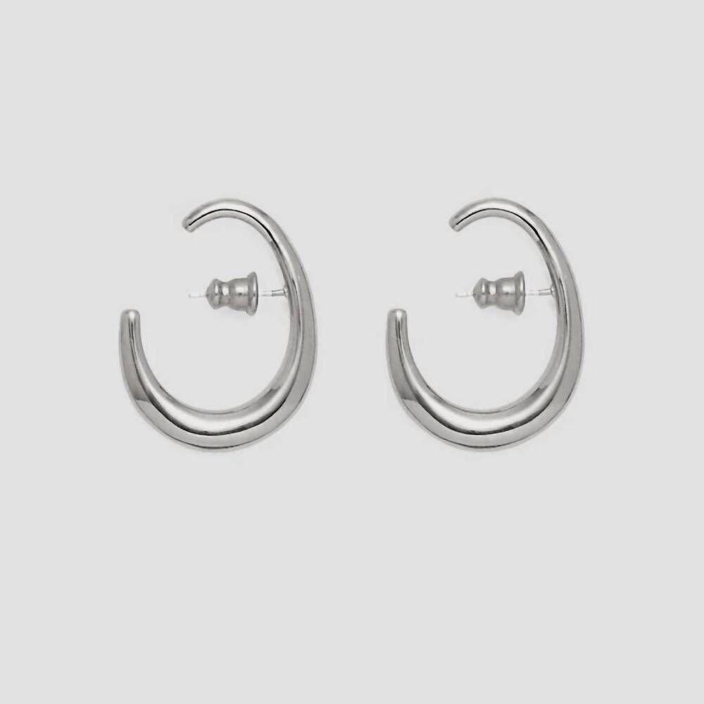 NEW LADY GREY women's lair earring in silver